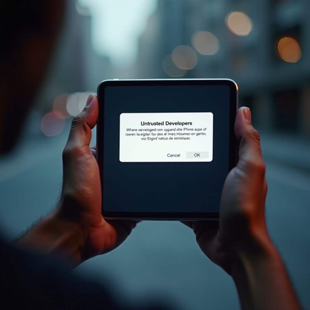 iphone 不 受信 任 的 開發 者